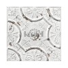 PPV008P01X6 | Antique white tin tiles wallpaper