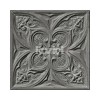 PPV013P06X6 | Antique mid grey tin tiles wallpaper