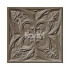 PPV013P07X6 | Antique taupe grey tin tiles wallpaper