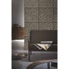 PPV013P07X6 | Antique taupe grey tin tiles wallpaper