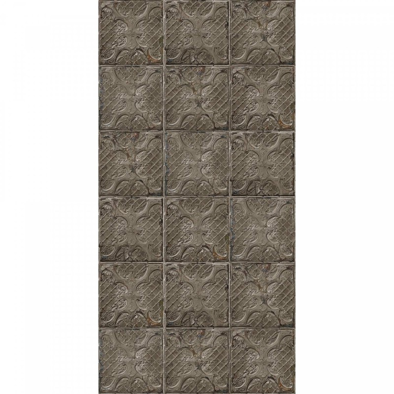 PPV018P07X6 | Antique taupe grey tin tiles