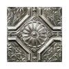 PPV020D33X6 | Antique silver tin tiles wallpaper