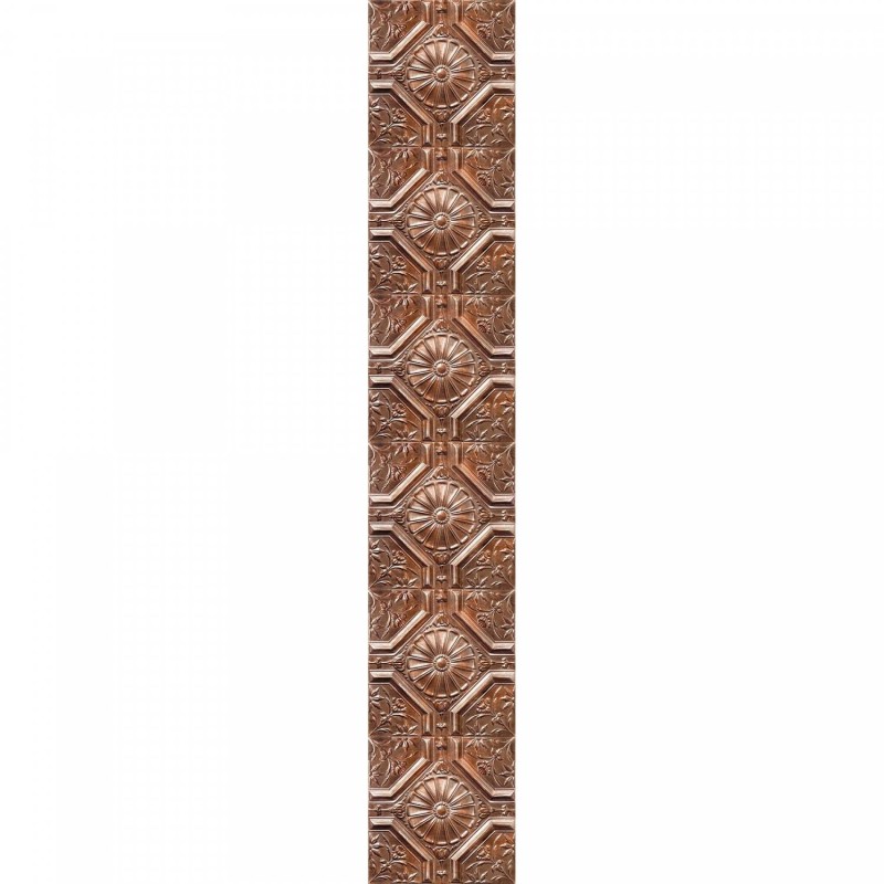 PPV020D36X6 | Antique copper tin tiles wallpaper