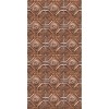 PPV020D36X6 | Antique copper tin tiles wallpaper