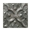 PPV021D33X6 | Antique silver tin tiles wallpaper