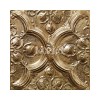 PPV021D34X6 | Antique gold tin tiles wallpaper