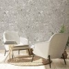 8888-114 | Light grey cork squares wallpaper