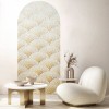 Koziel | Golden mosaic art deco ANTHEA arch wallpaper | ARCH-85MP