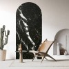 Koziel | Nero marquina marble arch wallpaper | ARCH-LPM001MP