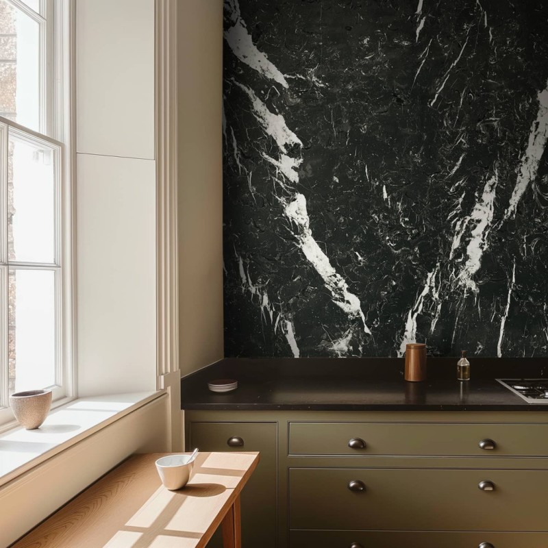 CUST-LPM001 | Nero Marquina marble