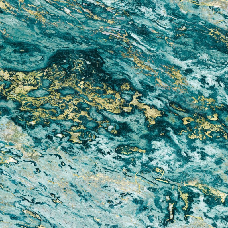 CUST-LPM011 | Turquoise & Gold Sarrancolin marble