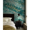 CUST-LPM011 | Turquoise & Gold Sarrancolin marble