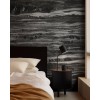 CUST-LPM015 | Anthracite Cipolin marble panoramic wall mural