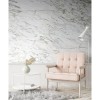 CUST-LPM016 | Beige Grey Arabescato marble panoramic mural