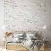 CUST-LPM016 | Beige Grey Arabescato marble panoramic mural