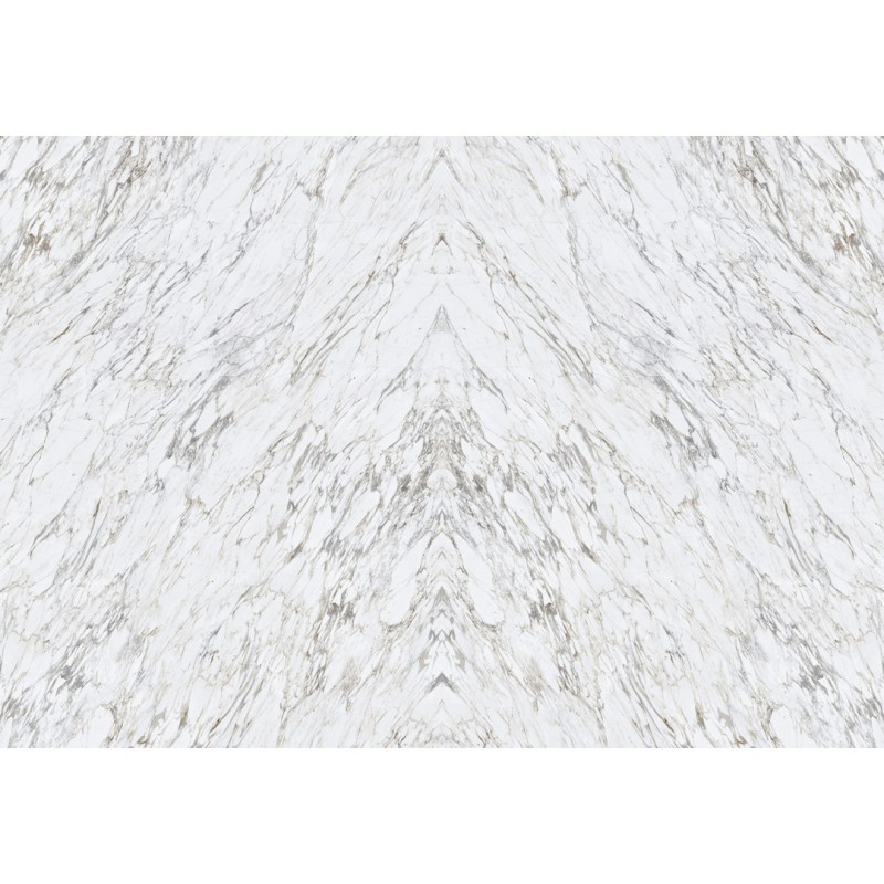 CUST-LPM016LO | Beige Grey Arabescato marble panoramic mural open book effect