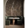 CUST-LPM018 | Brown Emperador marble panoramic wall mural