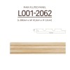 Fluted mdf panel | WPC wall cladding | L001-2062