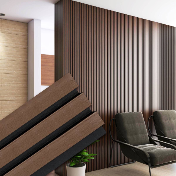 Fluted mdf panel | WPC wall cladding | L001-74B