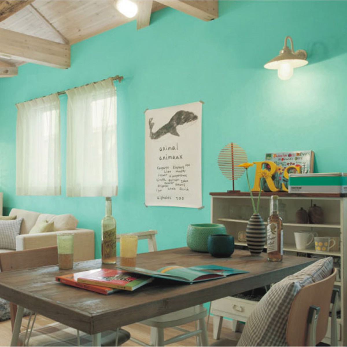 Lilycolor / Plain Turquoise Blue LL5169 Lilycolor / Plain Turquoise Blue LL5169