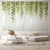 KOZIEL | Panoramic Wallpaper White Wide Loft Windows and Virginia Creeper| LPV022XL-X