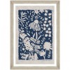 MINDTHEGAP | LINOCUT FLORALS Framed Art