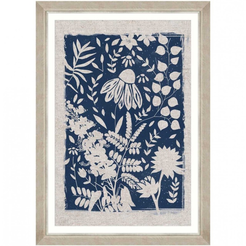 MINDTHEGAP | LINOCUT FLORALS Framed Art