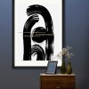 MINDTHEGAP | GESTURAL ABSTRACTION Framed Art