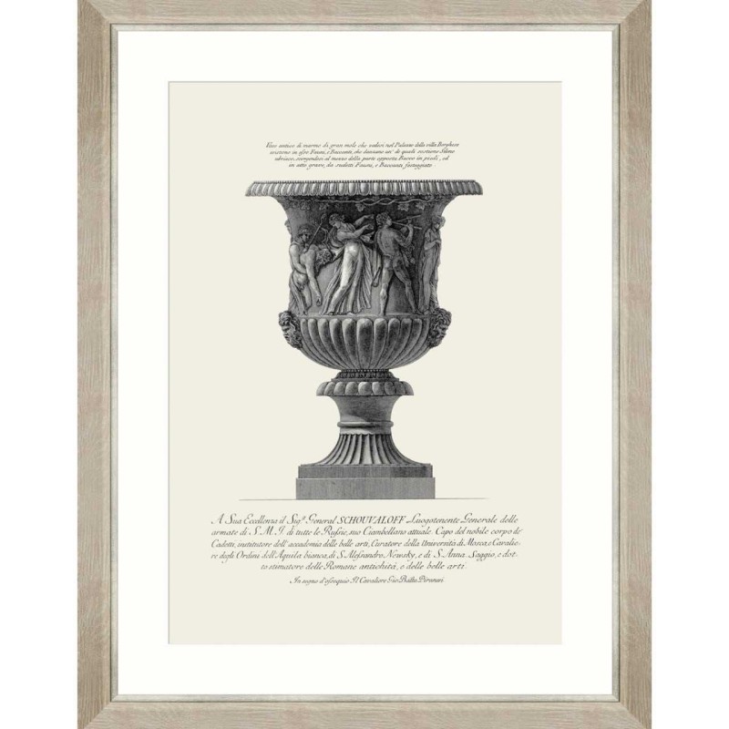 MINDTHEGAP | ANTIQUE URN Framed Art