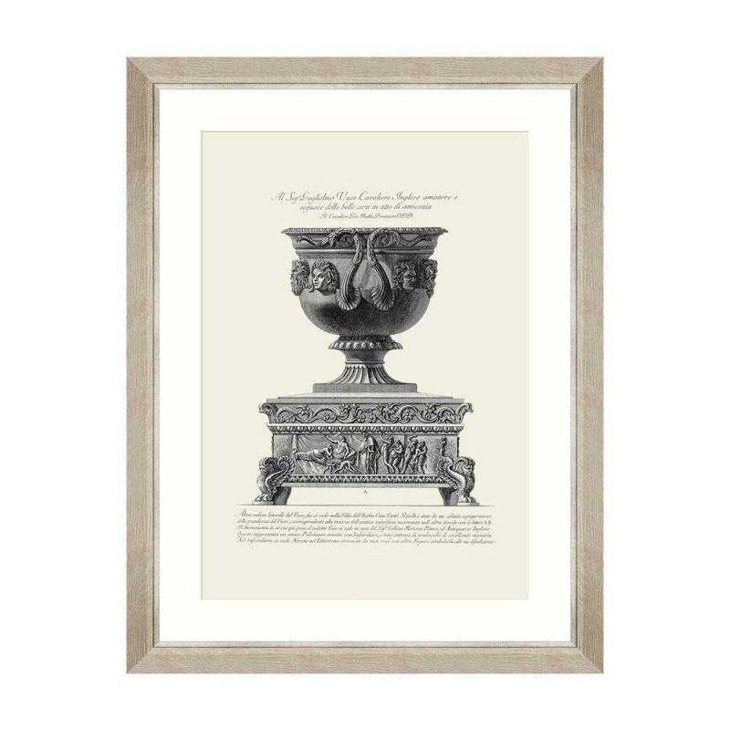 MINDTHEGAP | ANTIQUE URN Framed Art