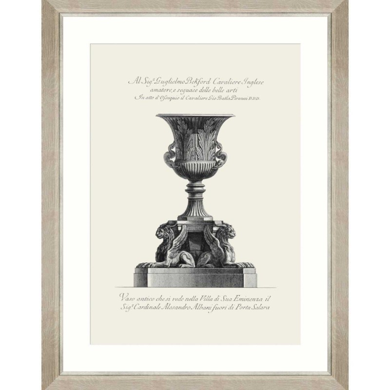 MINDTHEGAP | ANTIQUE URN Framed Art