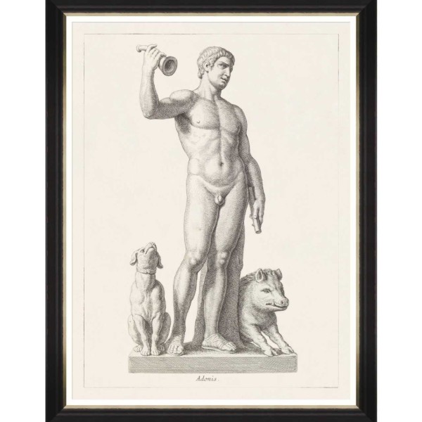 MINDTHEGAP | GREEK GODDESS AND GODS Framed Art