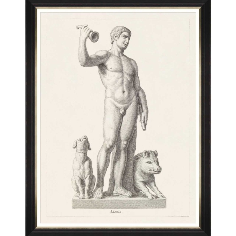 MINDTHEGAP | GREEK GODDESS AND GODS Framed Art