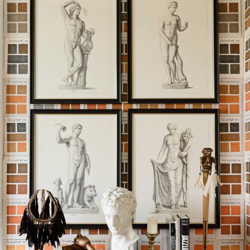 MINDTHEGAP | GREEK GODDESS AND GODS Framed Art