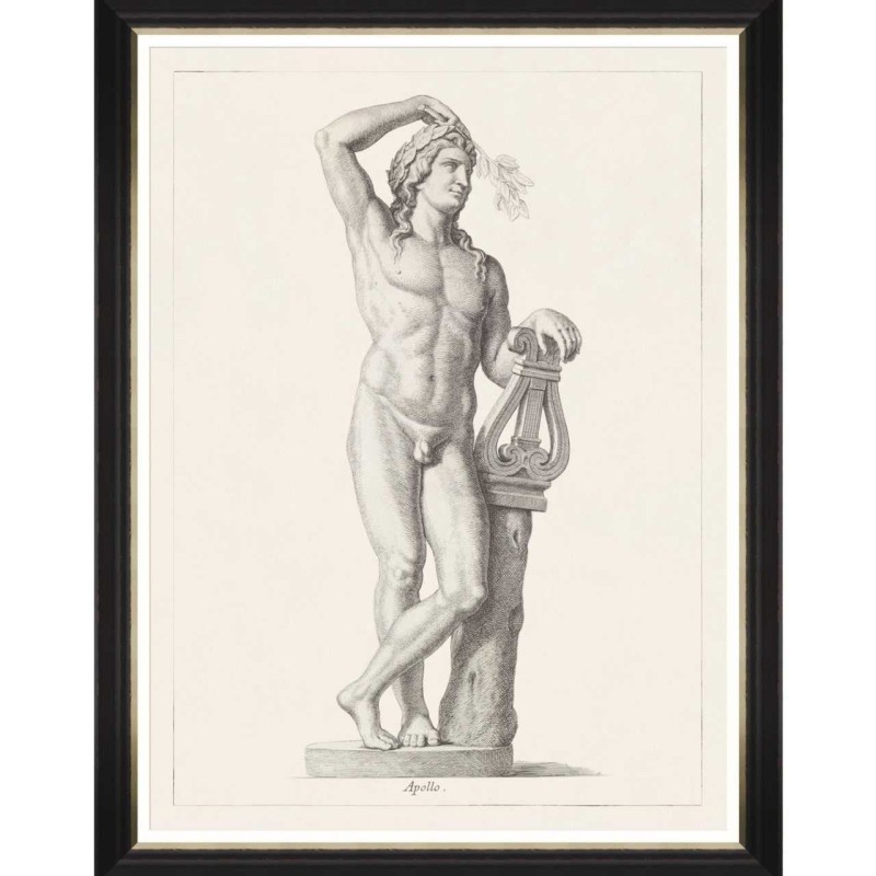 MINDTHEGAP | GREEK GODDESS AND GODS Framed Art