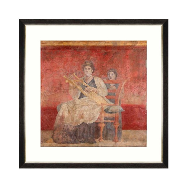 MINDTHEGAP | POMPEII WALL FRESCO Framed Art