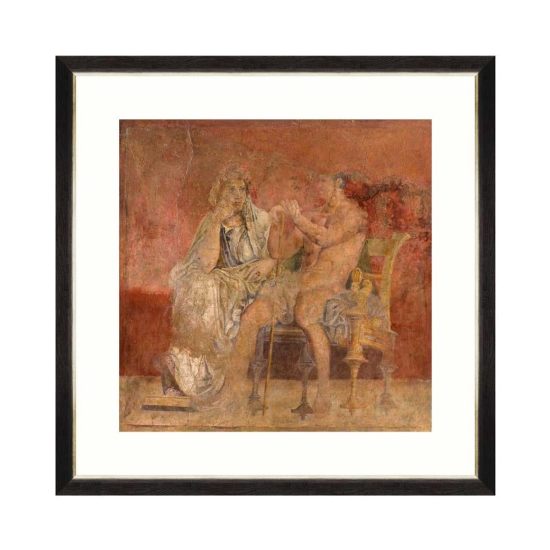 MINDTHEGAP | POMPEII WALL FRESCO Framed Art