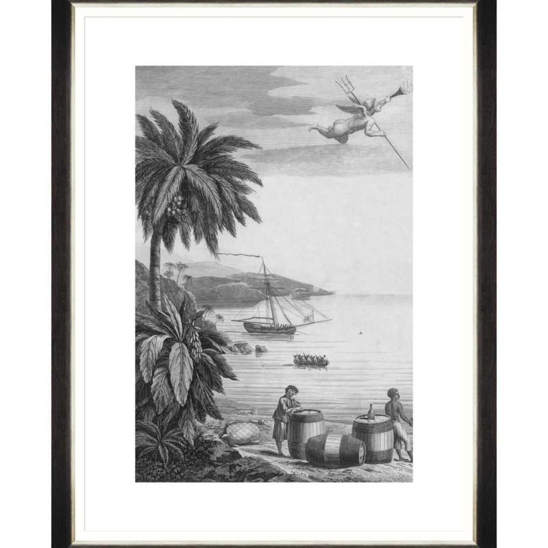 MINDTHEGAP | COLONIAL PORT Framed Art