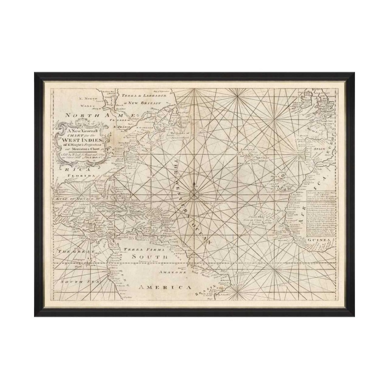 MINDTHEGAP | MAP OF WEST INDIES 1716 | FA13198