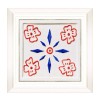 MINDTHEGAP | FOLK TILES Framed Art