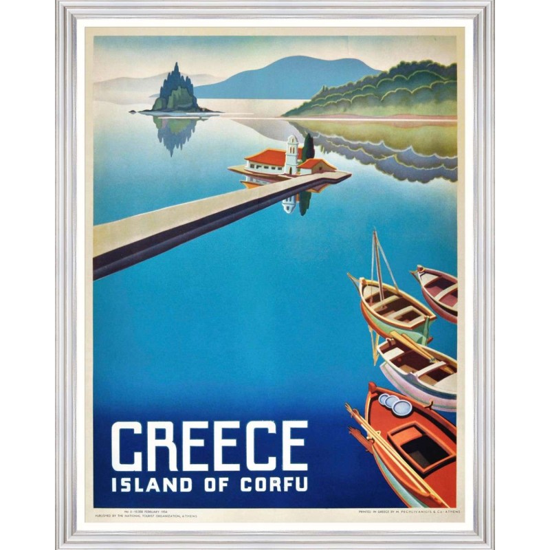 MINDTHEGAP | GREECE TRAVELS POSTERS Framed Art