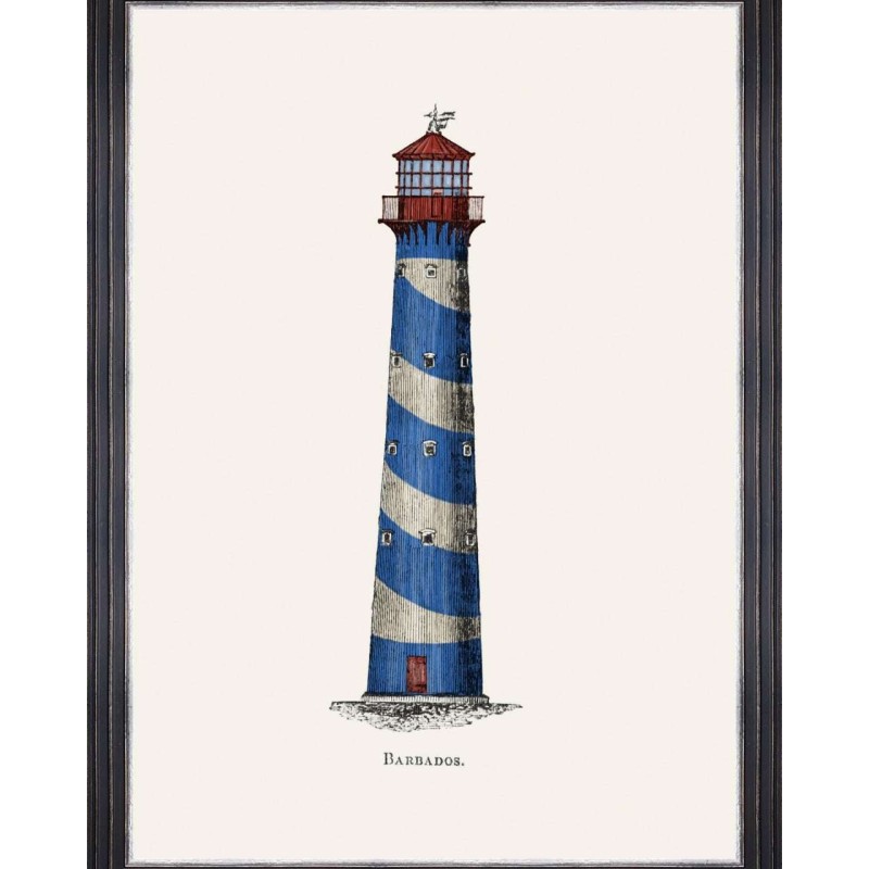 MINDTHEGAP | LIGHTHOUSE DRAWINGS Framed Art