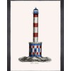 MINDTHEGAP | LIGHTHOUSE DRAWINGS Framed Art