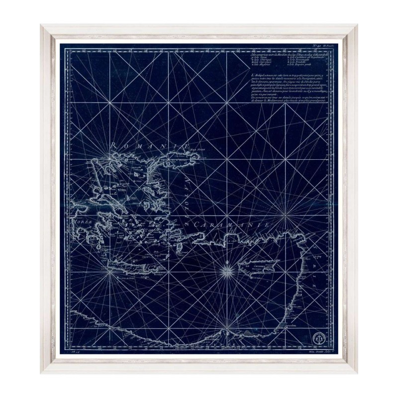 MINDTHEGAP | LA MER MEDITERRANEE Framed Art