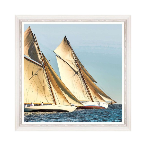 MINDTHEGAP | SAILING RACE Framed Art