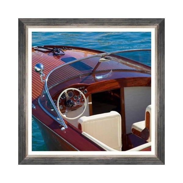 MINDTHEGAP | SPEED BOAT Framed Art