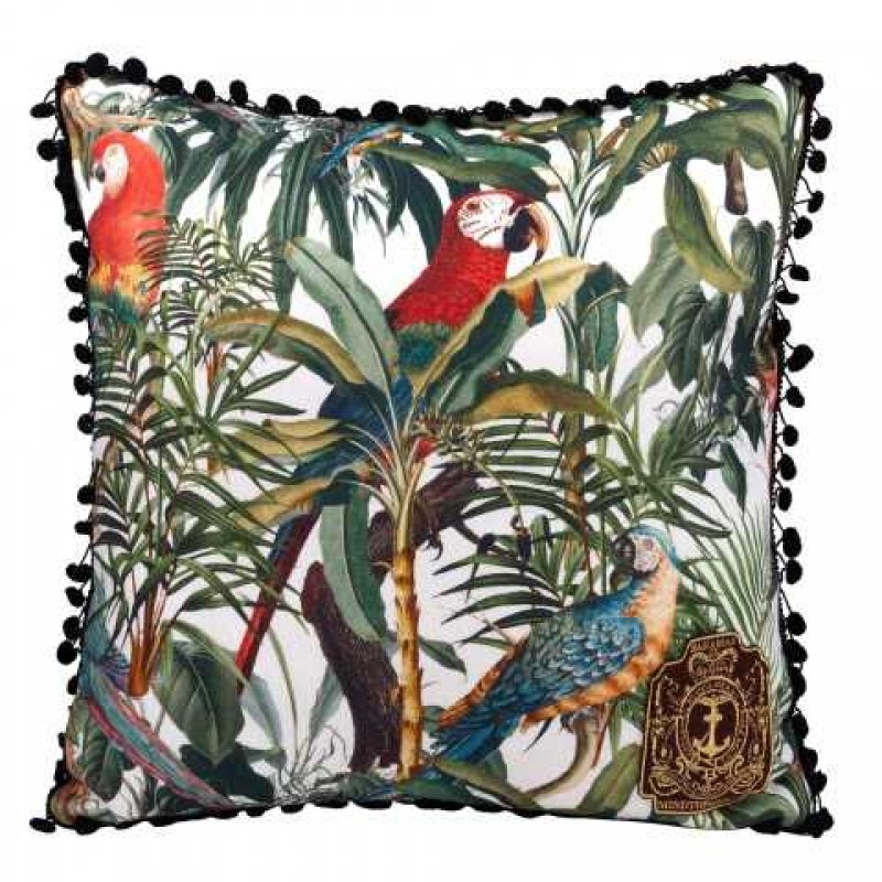 MINDTHEGAP | PARROTS OF BRASIL Linen Cushion