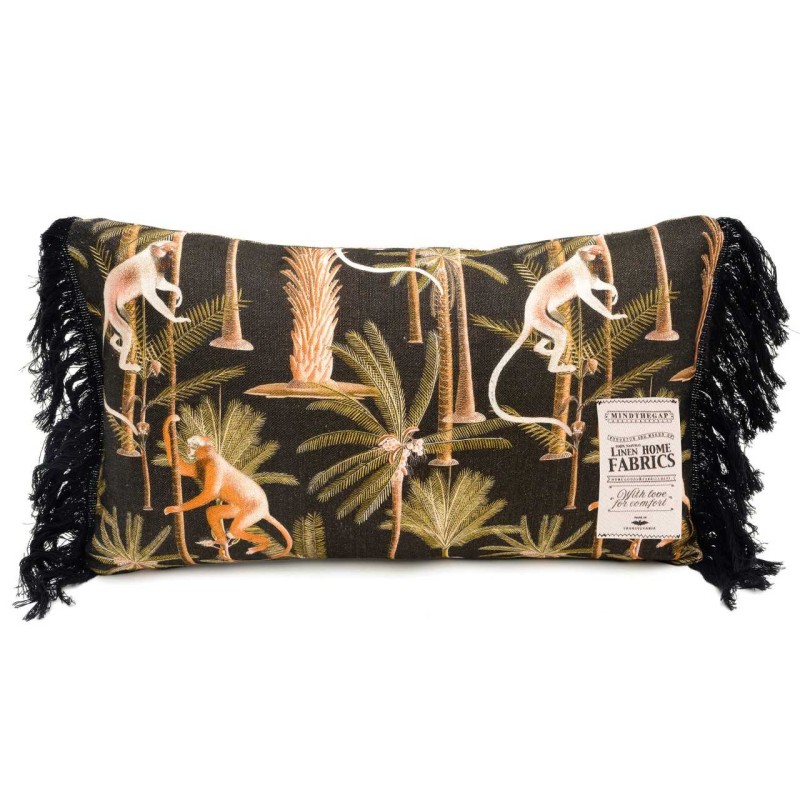 MINDTHEGAP | BARBADOS Anthracite Linen Cushion