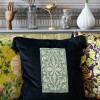 MINDTHEGAP | SPANISH EMBROIDERY Velvet Embroidered Cushion | LC40045