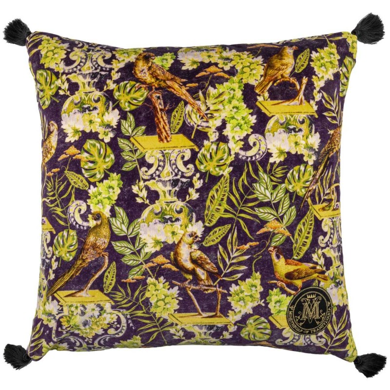 MINDTHEGAP | LA VOLIERE Velvet Cushion | LC40053